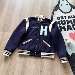 Human Made H Wool Jacket Navy Blue