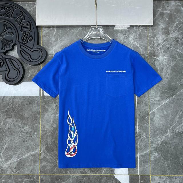 Chr0me Hearts SPACE Matty Boy T-Shirt Blue