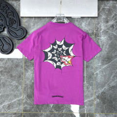 Chr0me Hearts Web T-Shirt Pink