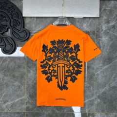 Chr0me Hearts Sword T-Shirt Orange