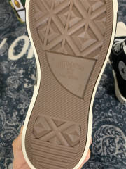 R*ck Οwens DRKSHDW x All Star 1970s Black High High Top