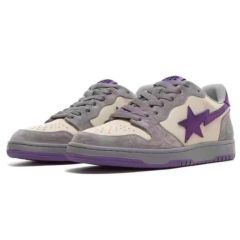 Bape Sta SK8 Suede Gray Purple