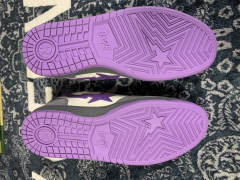 Bape Sta SK8 Suede Gray Purple