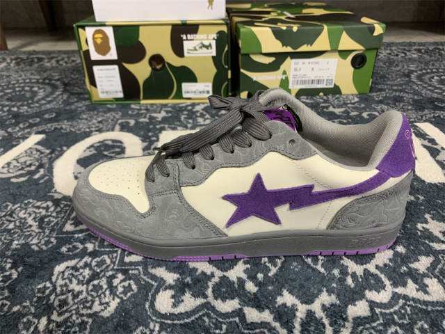 Bape Sta SK8 Suede Gray Purple