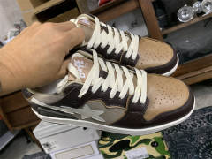 Bape Sta SK8 Brown Leather