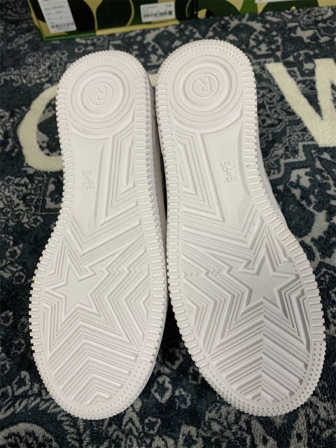 Bape Sta Sneaker Camo Sta on White Men Women (US5-US12)