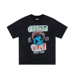 Gallery dept stay safe CORONA tee t-shirt black white