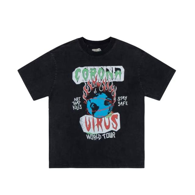 Gallery dept stay safe CORONA tee t-shirt black white