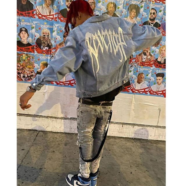 Polo.G Revenge Blue Denim Jacket