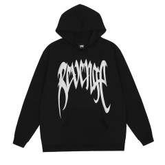 Revenge Embroidered Logo Hoodie