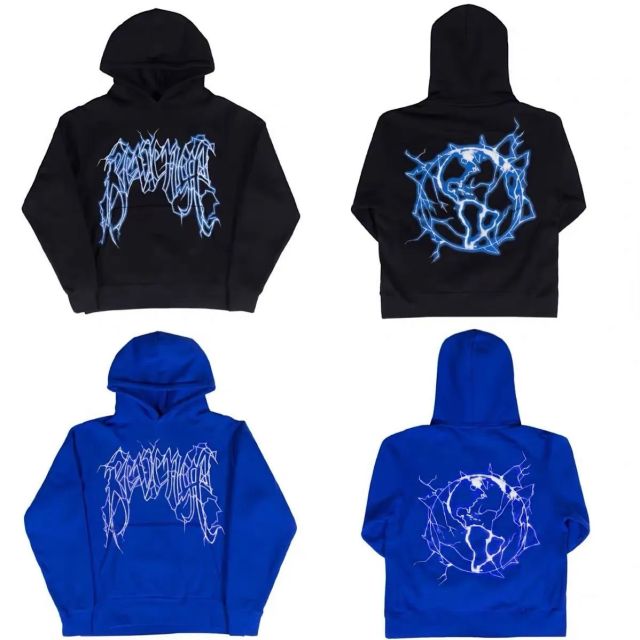 Revenge Lightning Logo Hoodie