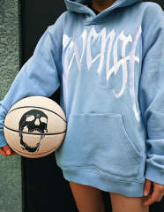 Revenge Embroidered Logo Hoodie