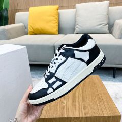 SKEL-TOP LOW WHITE BLACK