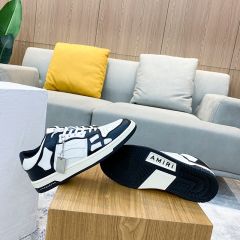 SKEL-TOP LOW WHITE BLACK