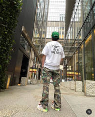 Gallery Dept 21SS T-Shirt Black White