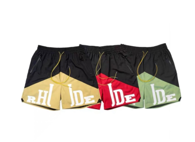 Rhude patchwork shorts 3 colors