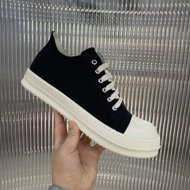R*ck Οwens Hi-Street Shoes Black Low High Top