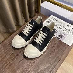 R*ck Οwens Hi-Street Wax Shoes Black Low Women/Men High Top