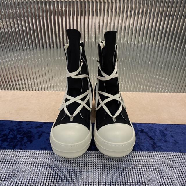 R*ck Οwens Hi-Street Shoes Black High Top