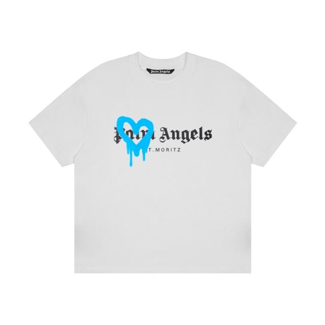 Palm Angels Blue Love T-Shirt 2 Colors
