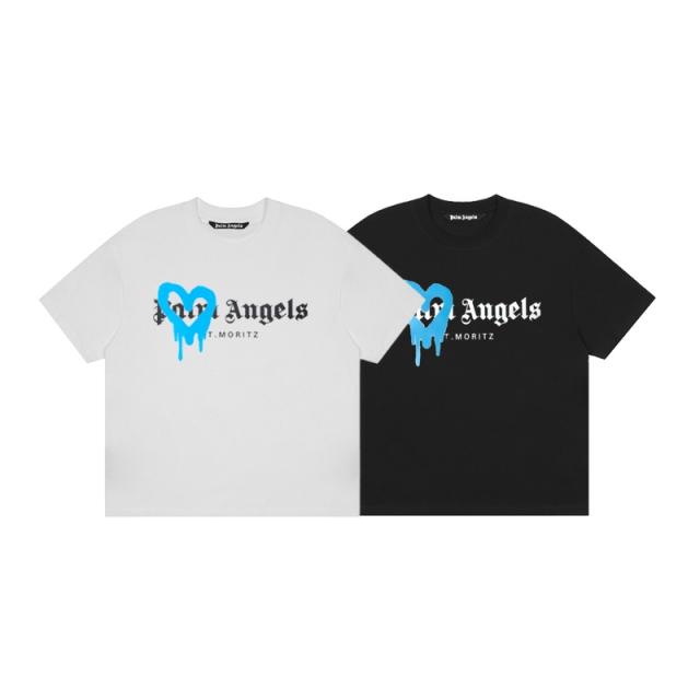 Palm Angels Blue Love T-Shirt 2 Colors