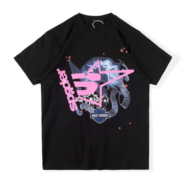 Spider Worldwide Worldwide Clothing Hawks T-Shirt Black