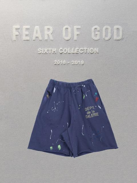 Gallery Dept. Painting Shorts (Navy Blue/Green)