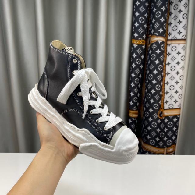 MMY/Maison Mihara Yasuhiro High Leather Sneaker Black