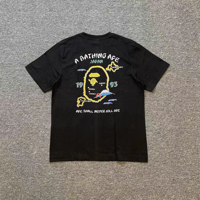 1:1 Quality Bape Japan Limited T-Shirt 2 Colors Black White