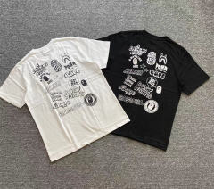 Bape All Logos T-Shirt 2 Colors Black White