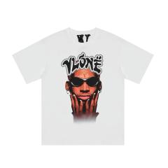 Vlone x Rodman sunglasses tee black white