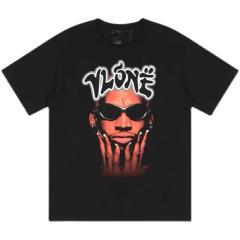 Vlone x Rodman sunglasses tee black white