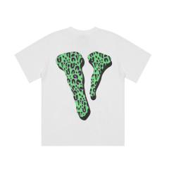 Vlone x rodman green leopard tee black white