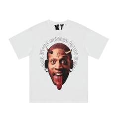 Vlone x Rodman tongue sticking out tee