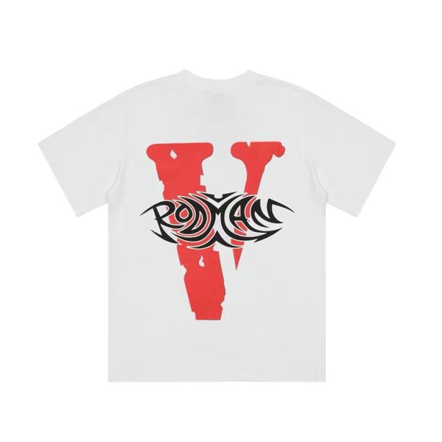 Vlone x Rodman sunglasses tee black white