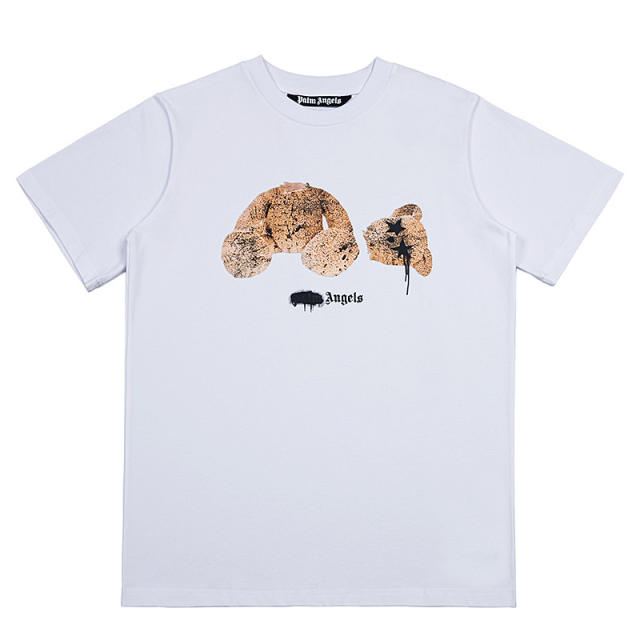Palm angles star eyes teddy bear tee 3 colors