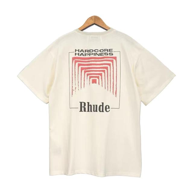 Rhude colorfule square tee 3 colors