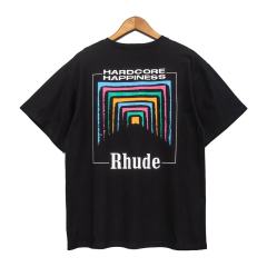 Rhude colorfule square tee 3 colors