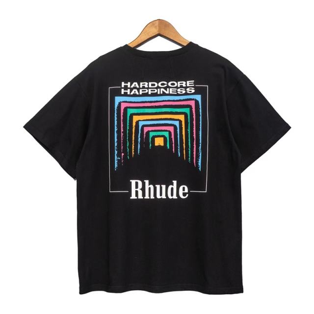 Rhude colorfule square tee 3 colors