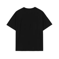 Rhude wheat head letters tee black