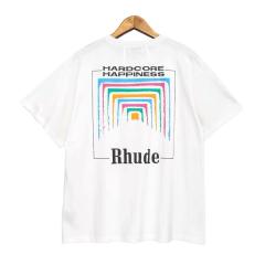 Rhude colorfule square tee 3 colors