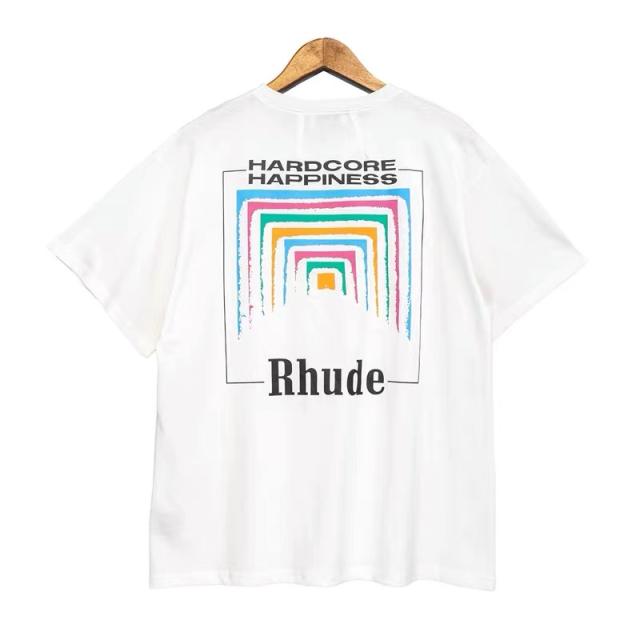 Rhude colorfule square tee 3 colors