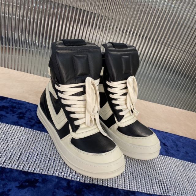 R*ck Οwens Hi-Street Shoes Black High Top