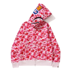 [Best Quality] 1:1 Bape ABC Camo Pink Shark Hoodie