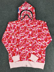 [Best Quality] 1:1 Bape ABC Camo Pink Shark Hoodie