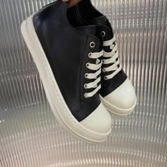 R*ck Owеn* Leather Shoes Low Black