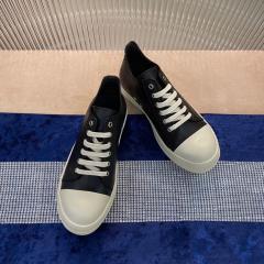 R*ck Owеn* Leather Shoes Low Black