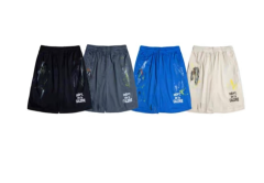 Gallery Dept mesh ventilation color painting shorts (Black/Blue/Beige)