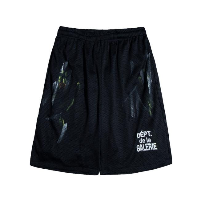 Gallery Dept mesh ventilation color painting shorts (Black/Blue/Beige)