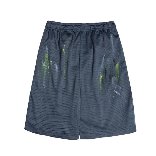 Gallery Dept mesh ventilation color painting shorts (Black/Blue/Beige)
